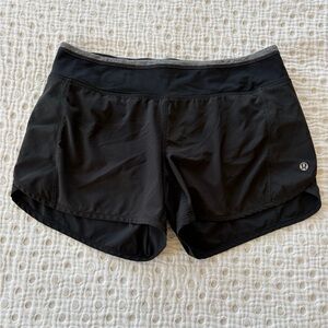 lululemon athletica Black Athletic Shorts